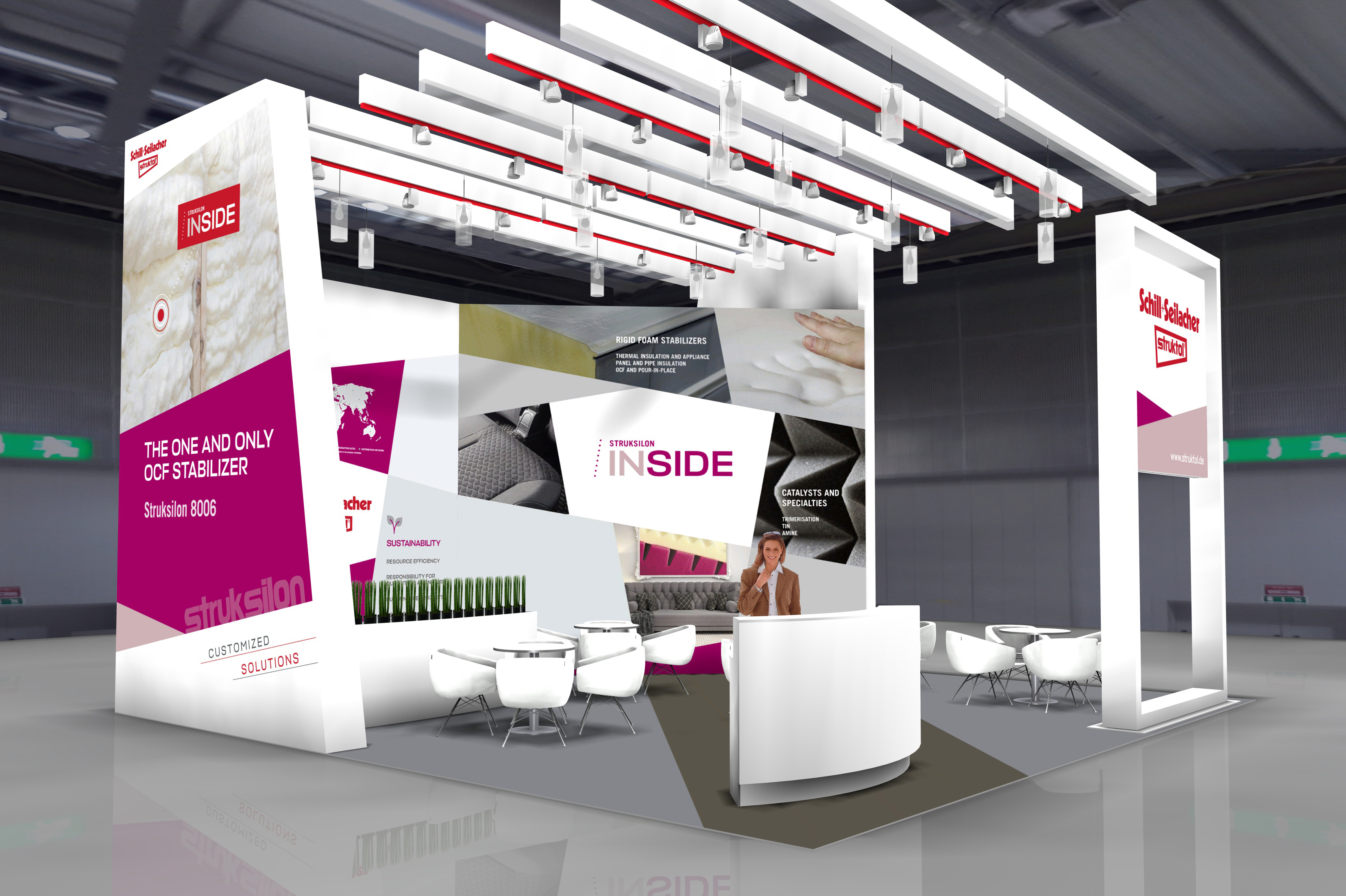 3D Visualisierung des Messestands