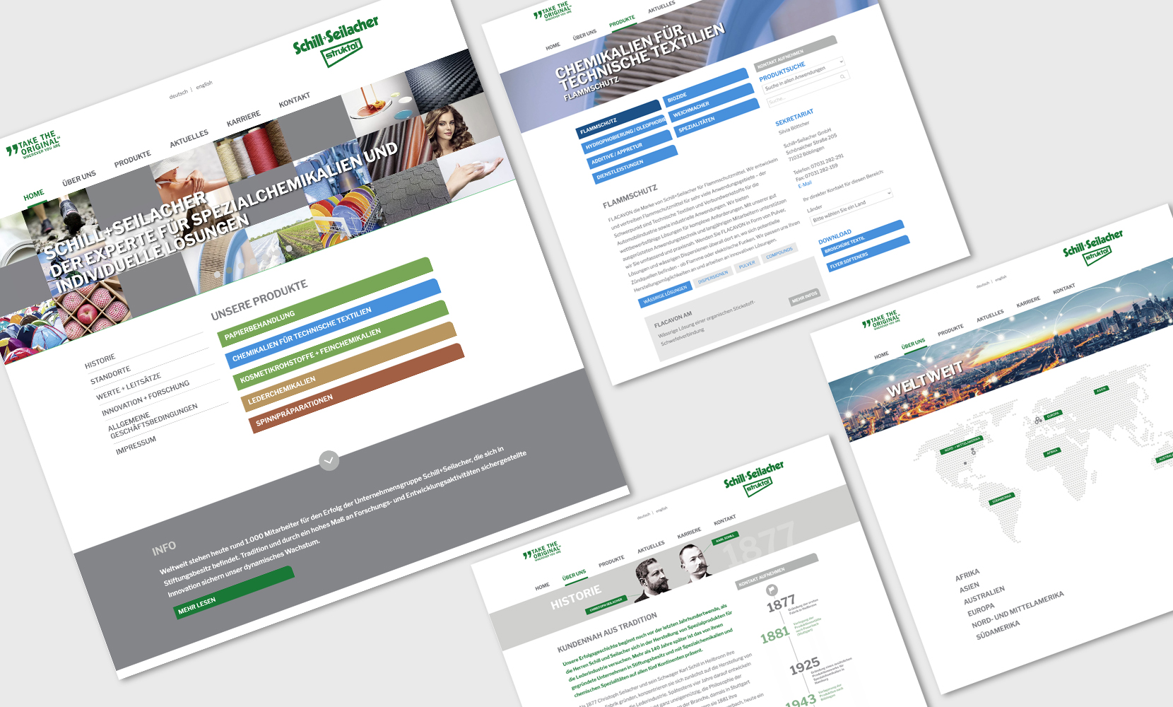 Design der Website I Betreuung bei der Umsetzung